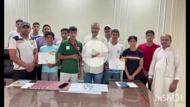 चरखी दादरी: विधायक सुनील सांगवान ने च.दादरी में नेशनल ट्रायथलॉन चैंपियनशिप के सिल्वर विजेता अमन चाहर को किया सम्मानित