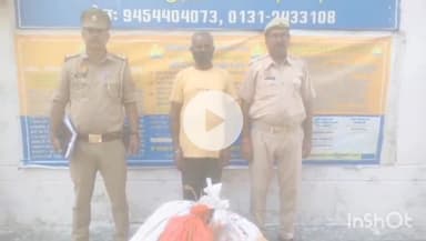 मुज़फ्फरनगर: अवैध रूप से बेचने के लिए मकान में रखे गए पटाखों के साथ पुलिस ने मुखबिर की सूचना पर एक अभियुक्त को किया गिरफ्तार