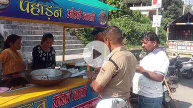 देहरादून: त्यौहारी सीजन के मद्देनज़र पुलिस ने अवैध अतिक्रमण पर की बड़ी कार्रवाई, 280 लोगों के काटे चालान