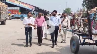 बीना: कृषि उपज मंडी में एसडीएम का औचक निरीक्षण, कर्मचारियों और व्यापारियों पर कार्रवाई के निर्देश
