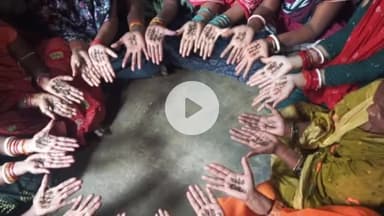 नगर नौसा: नगरनौसा प्रखंड में जीविका दीदियों द्वारा मतदाता जागरूकता कार्यक्रम चलाया गया