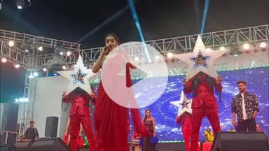 लाडपुरा: कोटा में दशहरा मेले में भोजपुरी का तड़का, यूपी-बिहार के रंग से सजा रंगमंच, अक्षरा ने लोगों को नचाया