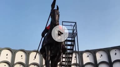 भीलवाड़ा: चेतक पर सवार महाराणा प्रताप की प्रतिमा का अनावरण 16 अक्टूबर को होगा, यूडीएच मंत्री, उत्तमस्वामी महाराज, विधायक आएंगे