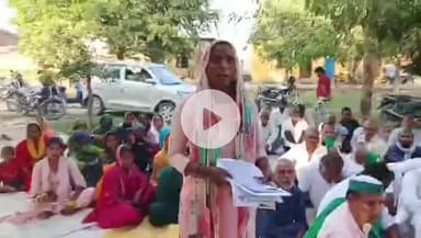 धनौरा: मंडी धनौरा में इंसाफ ना मिलने पर महिला ने विधायक आवास के सामने आत्मदाह की दी चेतावनी