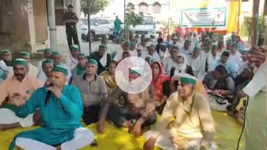 धनौरा: गजरौला फाजलपुर बिजली घर पर भाकियू शंकर का धरना प्रदर्शन, कहा- जल्द हो समाधान