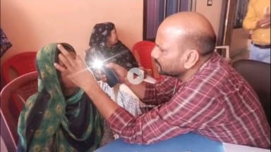 गिरिडीह: तेलोडीह: मुखिया शब्बीर आलम के आवास पर निःशुल्क चिकित्सा शिविर, 150 मरीजों की हुई जांच