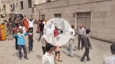 झालरापाटन: साइबर थाने को आवंटित जमीन पर तेली समाज का विरोध, मंदिर व खेती की जमीन बचाने की मांग को लेकर प्रदर्शन