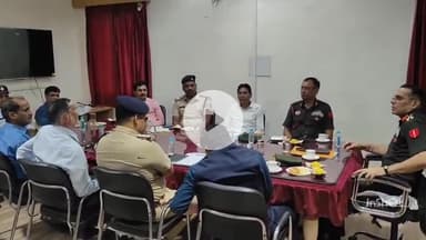 महू शहर में यातायात व्यवस्था बाधित होने पर ब्रिगेडियर ने ली बैठक, दिए आवश्यक निर्देश