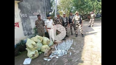 नबीनगर: बरियांवां धनर बिगहा स्थित कब्रिस्तान से 240 लीटर टनाका देशी शराब बरामद, तस्कर फरार