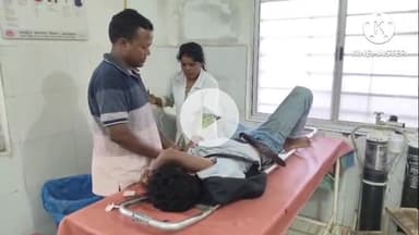 घाघरा: घाघरा नगड़ी ढलान के पास मोटरसाइकिल से गिरकर युवक घायल, प्राथमिक उपचार के बाद गुमला रेफर