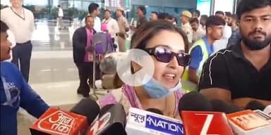 पटना ग्रामीण: भोजपुरी अदाकारा आम्रपाली दुबे पटना पहुंचीं, कहा- विकास और पलायन रोकने वाली सरकार चाहिए