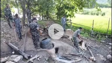 कोडरमा: तिलैया पुलिस ने अवैध शराब निर्माताओं को पकड़ने के लिए गझंडी जंगल में ड्रोन का इस्तेमाल किया, कई भट्ठियां नष्ट