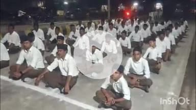 समुद्रपूर: शहरात राष्ट्रीय स्वयंसेवक संघाचा श्री विजयादशमी उत्साहात साजरा:पथसंचलन करत देशभक्तीचा व संघभावनेचा संदेश