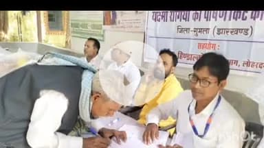 सिसई: रेफरल अस्पताल सिसई में 70 टीबी मरीजों के बीच पोषण कीट का वितरण किया गया