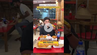 Cheesy Pizza Items Starting at just ₹19 Only🥳 #ytshorts #rominuspizza #prayagraj #zomatooffer