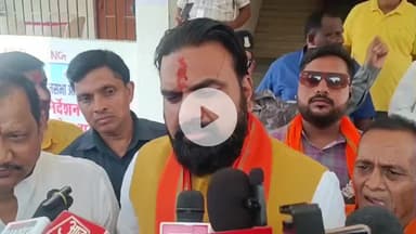 मुंगेर: बिहार के उप मुख्यमंत्री सह तारापुर विधानसभा प्रत्याशी सम्राट चौधरी ने किया नामांकन, कहा- फिर NDA सरकार बनेगी