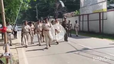 मुंगेर: सदर अनुमंडल कार्यालय के पास नामांकन को लेकर सुरक्षा का पुख्ता इंतजाम, एसडीपीओ ने सुरक्षा व्यवस्था का जायजा लिया