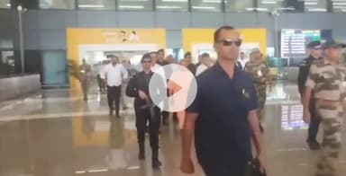 पटना ग्रामीण: उत्तर प्रदेश के मुख्यमंत्री योगी आदित्यनाथ पटना पहुंचे, रामकृपाल यादव के नामांकन में हुए शामिल