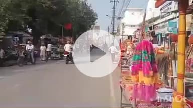 देेेवरिया: दीपावली पर्व को देखते हुए देवरिया शहर में पुलिस ने किया रूट डायवर्जन