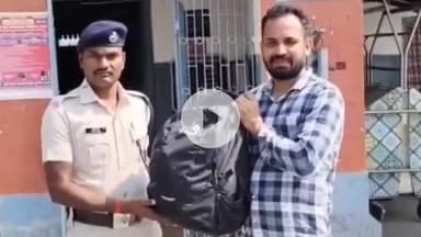 कोडरमा: ऑपरेशन अमानत: आरपीएफ ने यात्री का ₹3.5 लाख का Apple लैपटॉप बैग सुरक्षित लौटाया, सराहनीय भूमिका!