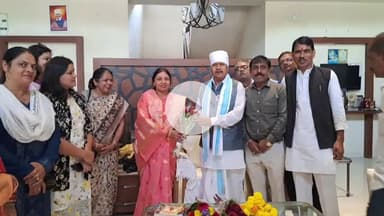 सागर नगर: भगवान परशुराम भवन व संग्रहालय निर्माण की मांग के साथ परशुराम कल्याण बोर्ड के सदस्य विधायक शैलेंद्र जैन से मिले