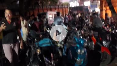 बगोदर: बगोदर थाना के सामने डीटीओ ने चलाया वाहन जांच अभियान