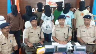 ओरमांझी: बीआईटी मेसरा ओपी क्षेत्र से पुलिस ने सात अपराधियों को किया गिरफ्तार, डोरंडा में की थी हवाई फायरिंग