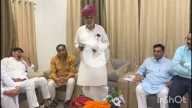 चूरू: चूरू आए यूडीएच मंत्री झाबर सिंह खर्रा का भाजपा कार्यकर्ताओं ने किया स्वागत