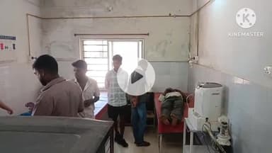 घाघरा: घाघरा पुटो रोड नदी के पास सड़क हादसे में एक युवक घायल