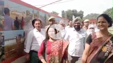 नौगावां सादात: नौगांवा के गांव बीलना में अमरोहा की डीएम निधि गुप्ता ने सफाई व्यवस्था के लिए दिए सख्त निर्देश