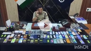 चूरू: चूरू में एसपी जय यादव ने गुम और चोरी हुए मोबाइल मालिकों को लौटाए, 122 मोबाइल किए बरामद