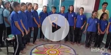 फतुहा: दिवाली के अवसर पर आयोजित रंगोली प्रतियोगिता में छात्राओं ने बाजी मारी