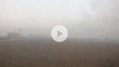 खेतों में प्रदूषण से वातावरण तहस-नहस @rajendersingh96711 #news #विलेज #haryana #uk #haryana