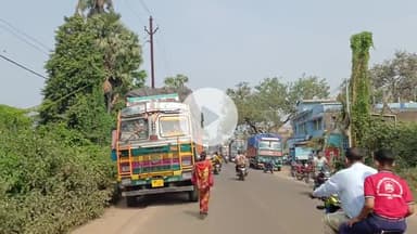 महागामा: महागामा में नो एंट्री में घुसे वाहनों पर कार्रवाई, सात जब्त, जुर्माना वसूलकर गाड़ियां छोड़ी गईं