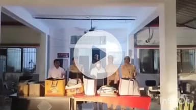 बिधूना: ऐरवाकटरा थाना पुलिस ने अवैध आतिशबाजी के साथ तीन अभियुक्तों को गिरफ्तार किया, 7 लाख रुपये की आतिशबाजी बरामद