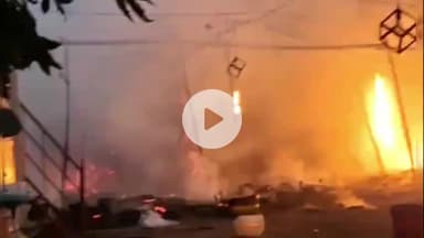 चूरू: राजकीय मेडिकल कॉलेज के सामने कैफे में लगी भीषण आग, लाखों का हुआ नुकसान