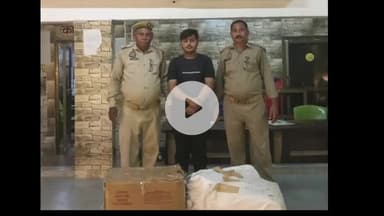 बदलापुर: बदलापुर पुलिस ने 65 किलो ग्राम अवैध पटाखों के साथ एक अभियुक्त को किया गिरफ्तार