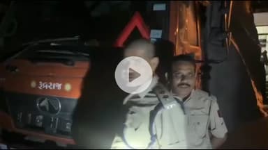 लाडपुरा: कोटा आबकारी विभाग ने शराब से भरा ट्रक पकड़ा, पंजाब सप्लाई की अवैध शराब चिलर प्लांट में छिपाई गई थी