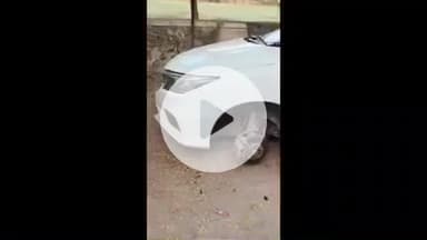 लाडपुरा: अनंतपुरा क्षेत्र के सुभाष नगर इलाके में घर के बाहर खड़ी कार के चारों पहिये चोरों ने खोलकर ले गए, वीडियो हुआ वायरल