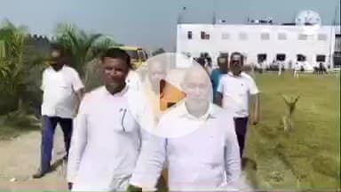 परवलपुर में मुख्यमंत्री नीतीश कुमार के कार्यक्रम को लेकर जदयू जिलाध्यक्ष ने किया स्थल निरीक्षण