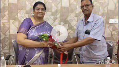 चूरू: चूरू के गुरुकुल विद्यालय में परिवार द्वारा कम्प्यूटर वितरण, प्राचार्या डॉ. मंजू शर्मा ने किया उद्घाटन