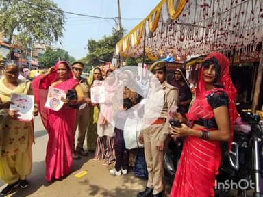 बिधूना: अछल्दा समेत जिले भर में चलाया जा रहा मिशन शक्ति अभियान