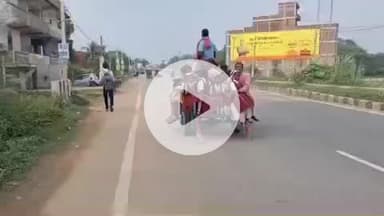 कोईलवर: कोईलवर प्रखंड में जुगाड़ गाड़ी से स्कूल जाते बच्चों का वीडियो हुआ वायरल, चर्चा तेज