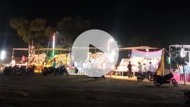 सिराथू: वीरान पड़े दारानगर के फसय्या मैदान को पटाखा बाजार में बदला गया, देर रात तक जमकर हुई बिक्री