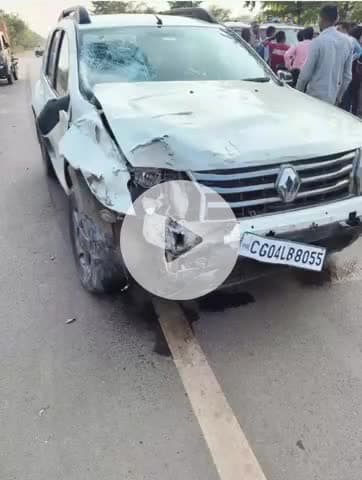 आरंग: राखी थाना क्षेत्र में कार सवार ने बाइक सवार को मारी ठोकर, बाइक सवार की हुई मौत