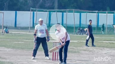 मधेपुरा: बीएन मंडल स्टेडियम में प्रशासन एकादश और मीडिया एकादश के बीच क्रिकेट मैच खेला गया, प्रशासन एकादश ने मैच जीता