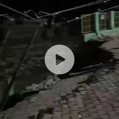 टापरी: किन्नौर के टापरी सब्जी मंडी मैदान का एक कोना धंसने का वीडियो आया सामने