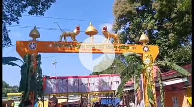 সৰ্থেবাৰী: গহিয়াত বলি বিধান নোহোৱা ব্যতিক্ৰমি শ্যামা কালী পূজা,  ভক্তৰ সমাগম