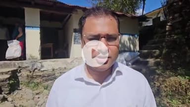 घाट: जिलाधिकारी गौरव कुमार ने नंदानगर के आपदा प्रभावित गांवों का किया स्थलीय निरीक्षण