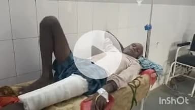 बहराइच: अमरइया इलाके में बुजुर्ग हादसे का शिकार, घायल बुजुर्ग का इलाज जारी